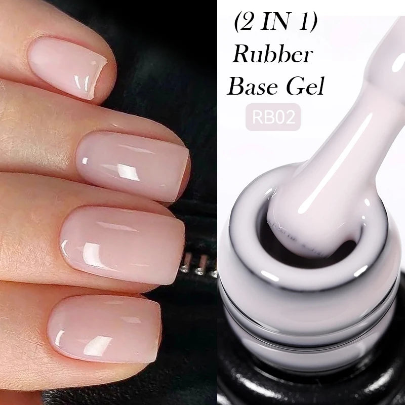 LILYCUTE 7ml Peel Off Base Gel – Clear Semi-Permanent UV Gel