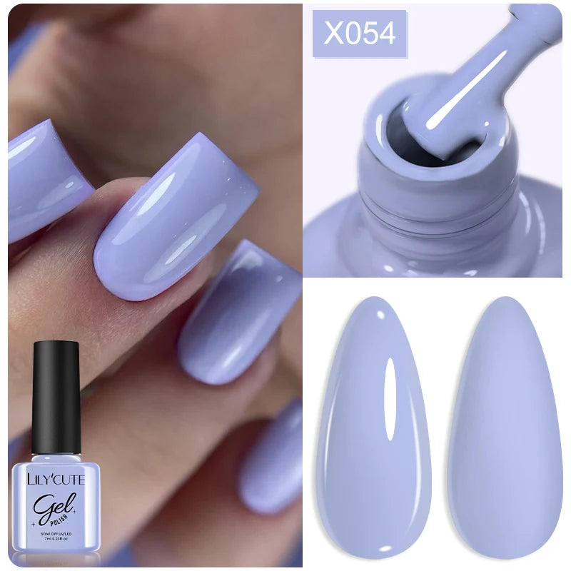 LILYCUTE 7ml Peel Off Base Gel – Clear Semi-Permanent UV Gel