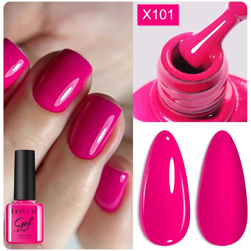 LILYCUTE 7ml Peel Off Base Gel – Clear Semi-Permanent UV Gel