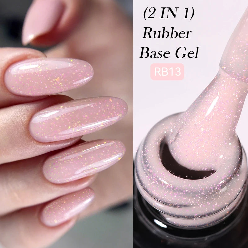 LILYCUTE 7ml Peel Off Base Gel – Clear Semi-Permanent UV Gel