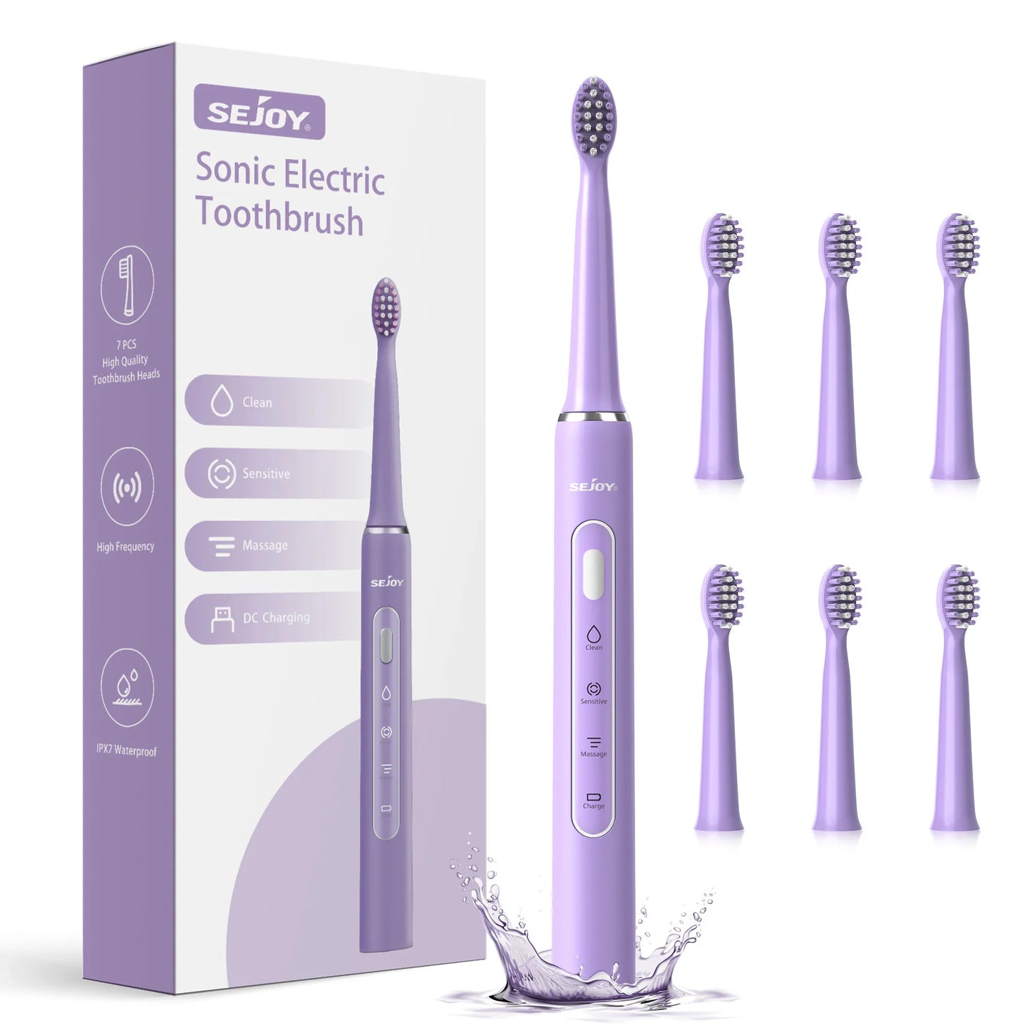 SEJOY Electric Sonic Toothbrush – Smart, Powerful, Reliable