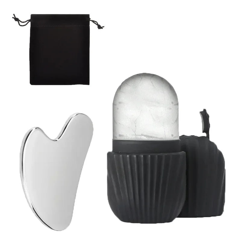 Ice Facial Roller & Skincare Set – Lifting, Contouring & Refreshing Tools