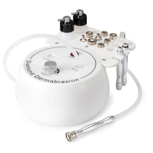 Diamond Microdermabrasion 3-in-1 Machine – Home Facial Cleaning & Nano Spray