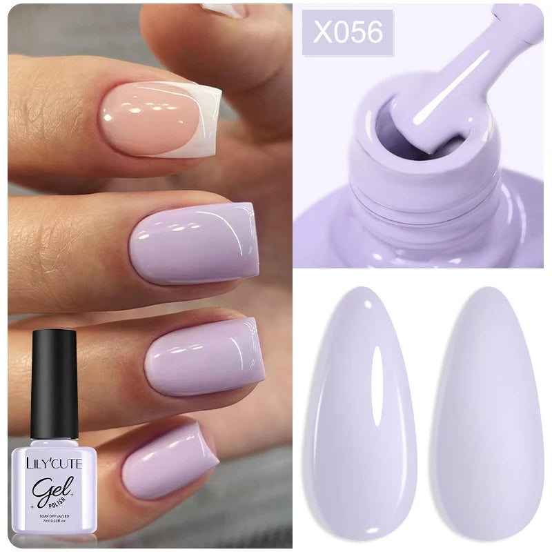 LILYCUTE 7ml Peel Off Base Gel – Clear Semi-Permanent UV Gel