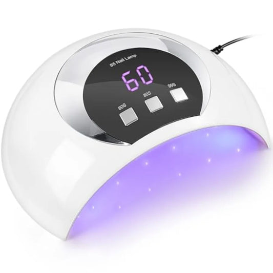 54W UV LED Nail Lamp – Fast-Drying Gel Nail Curing with Automatic Sensor