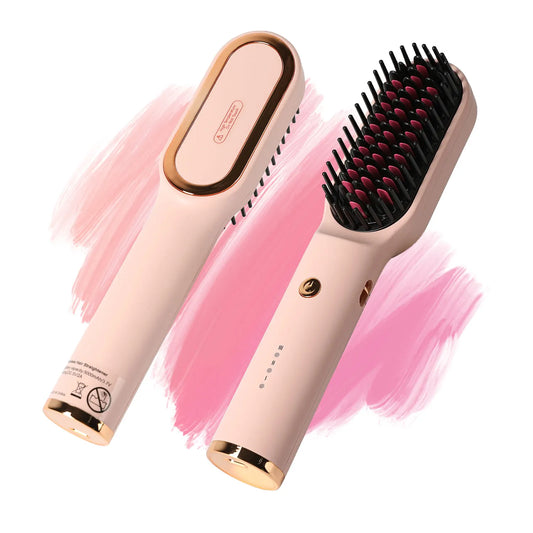 KIPOZI 3-in-1 Hair Dryer Brush – Negative Ion Hot Air Styler