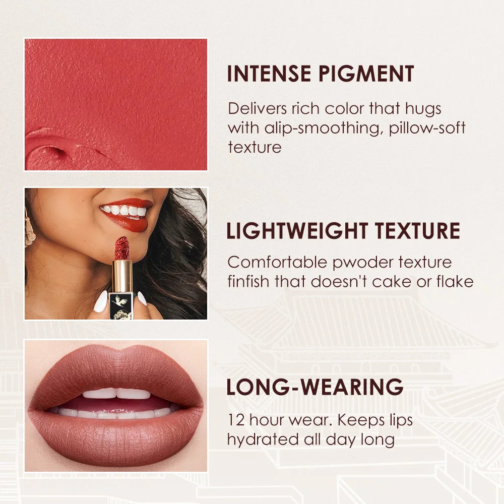 CATKIN Velvet Matte Lipstick – Smooth, Hydrating & Long-Lasting