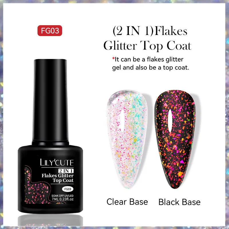 LILYCUTE 7ml Peel Off Base Gel – Clear Semi-Permanent UV Gel