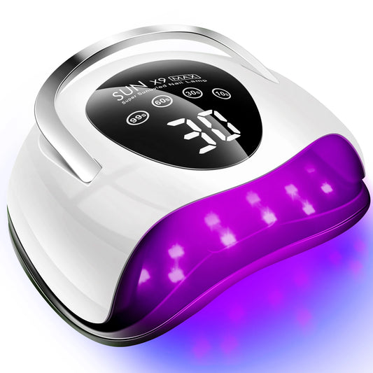 220W LED UV Nail Light Dryer – Fast Gel Polish Curing with LCD Touch Screen