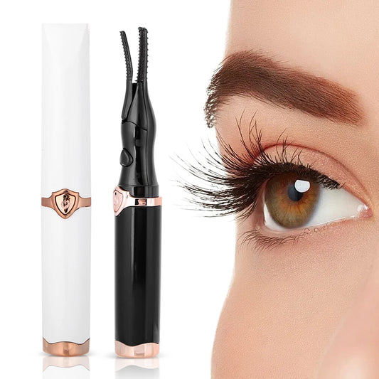 Heated Eyelash Curler – USB Rechargeable, Quick Heating, Long-Lasting Curl