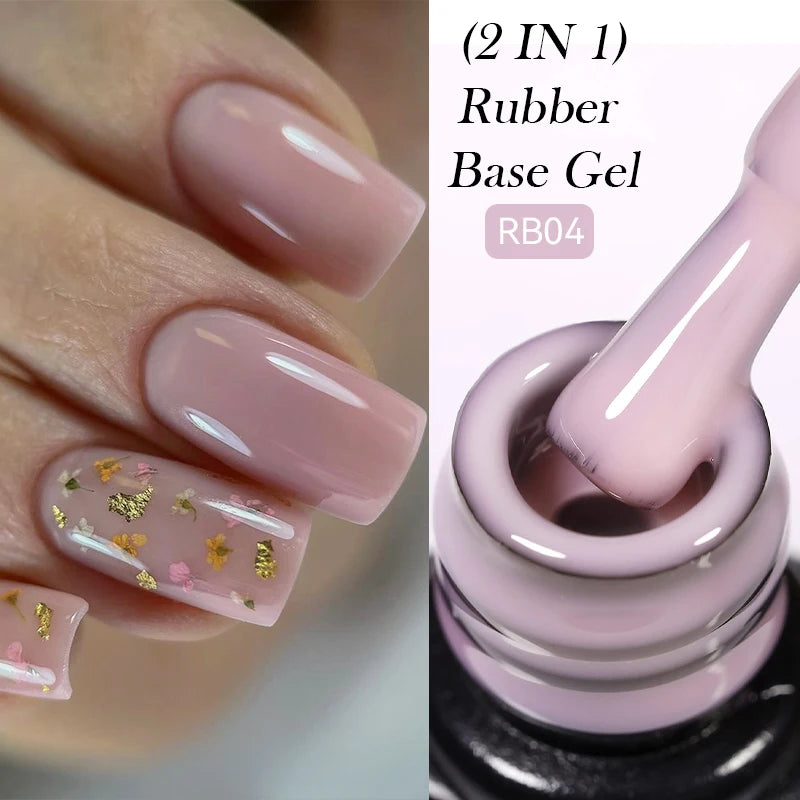 LILYCUTE 7ml Peel Off Base Gel – Clear Semi-Permanent UV Gel