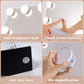 Hollywood Vanity Makeup Mirror – LED Lighted, 360° Rotation, Smart Touch Control