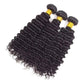 Rosabeauty Curly Human Hair Bundles – Deep Wave Brazilian Extensions
