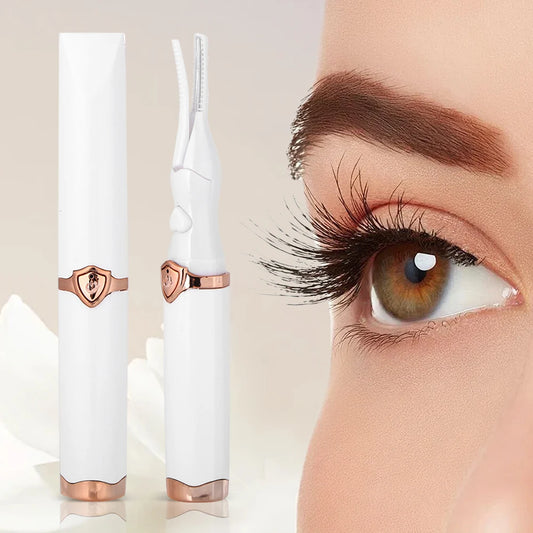 Heated Eyelash Curler – USB Rechargeable, Quick Heating, Long-Lasting Curl