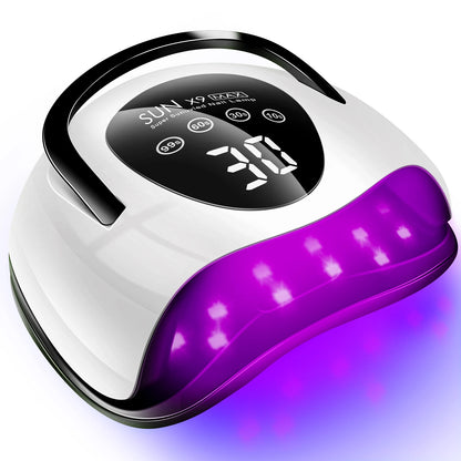 220W LED UV Nail Light Dryer – Fast Gel Polish Curing with LCD Touch Screen