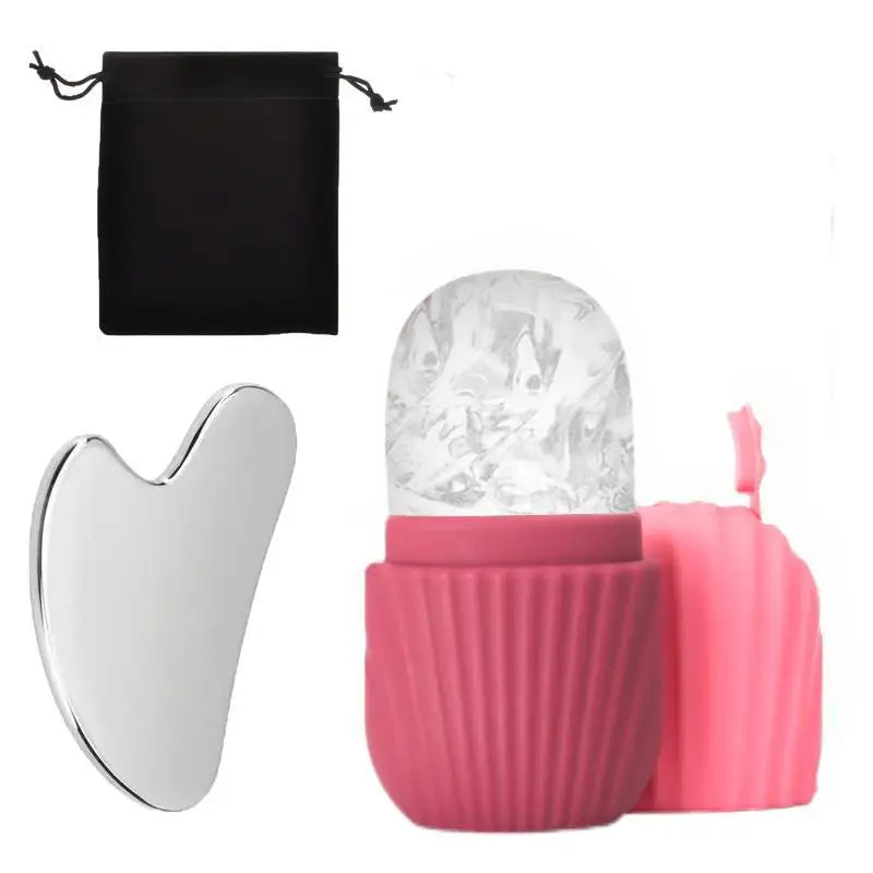 Ice Facial Roller & Skincare Set – Lifting, Contouring & Refreshing Tools