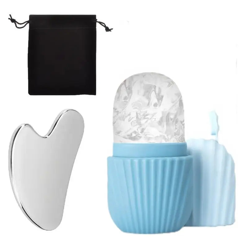 Ice Facial Roller & Skincare Set – Lifting, Contouring & Refreshing Tools