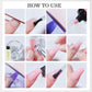 Poly Nail Extension Gel Kit Starter – 3 Colors with 6W Nail Lamp
