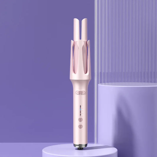 2-in-1 Automatic Rotating Ceramic Curler – Professional 32mm Curling Wand