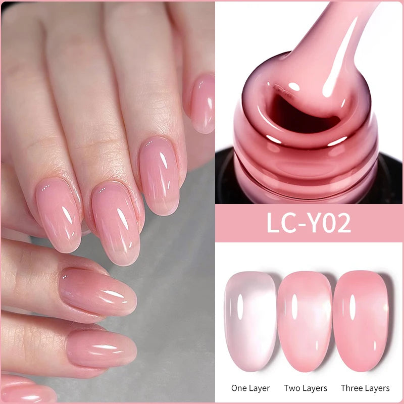 LILYCUTE 7ml Peel Off Base Gel – Clear Semi-Permanent UV Gel