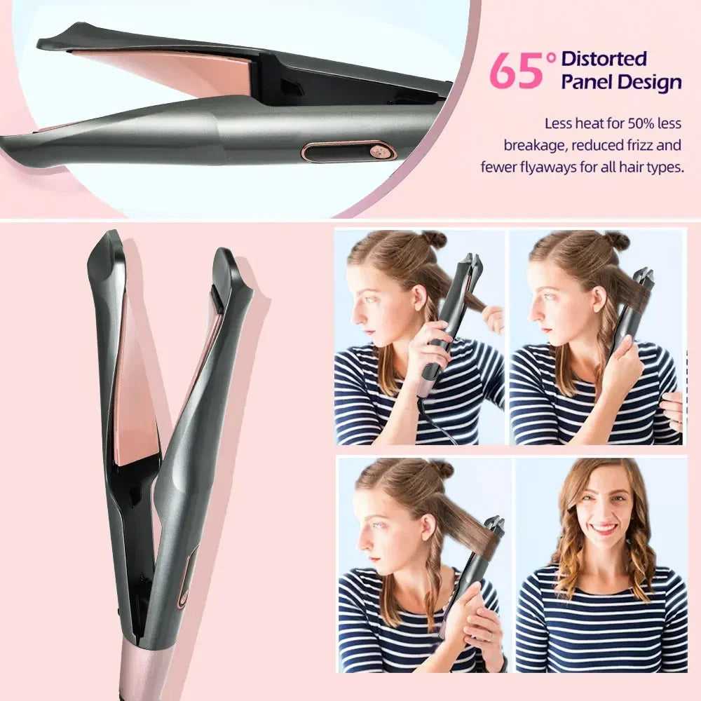 3/4 Inch Tapered Hair Curling Wand – Professional Ceramic Curler