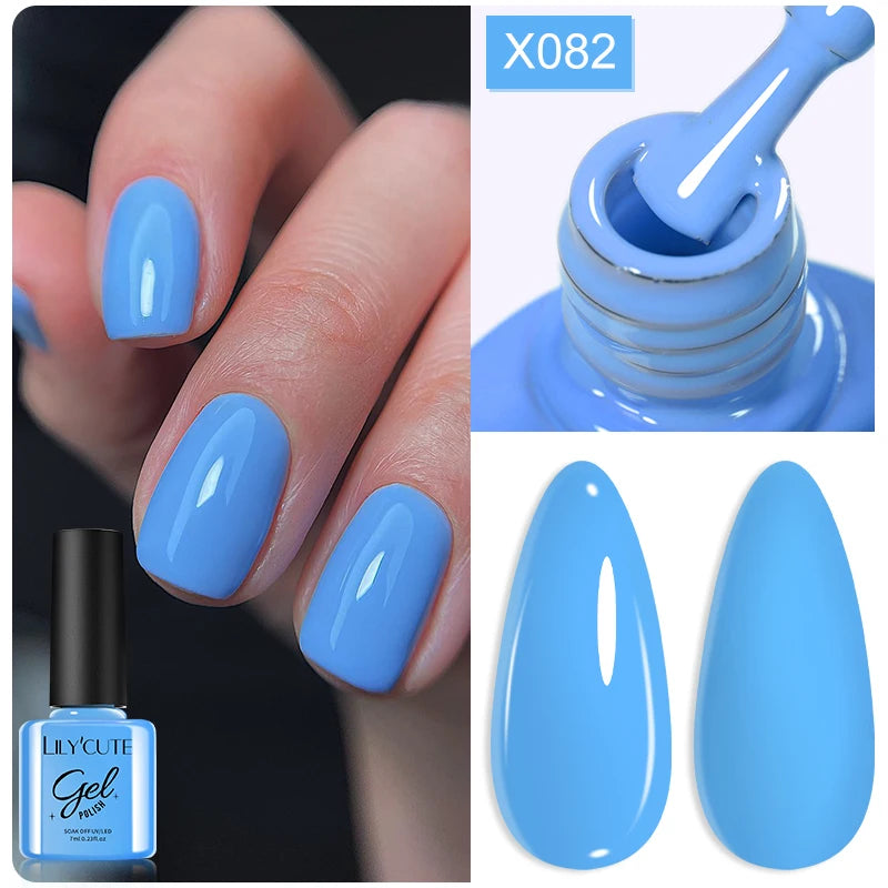 LILYCUTE 7ml Peel Off Base Gel – Clear Semi-Permanent UV Gel