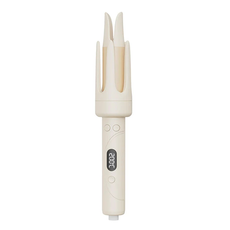 2-in-1 Automatic Rotating Ceramic Curler – Professional 32mm Curling Wand