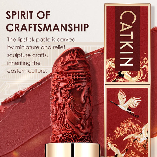 CATKIN Velvet Matte Lipstick – Smooth, Hydrating & Long-Lasting