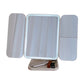 Trifold LED Makeup Mirror – Smart Light-Up Vanity Mirror for Dorm & Home