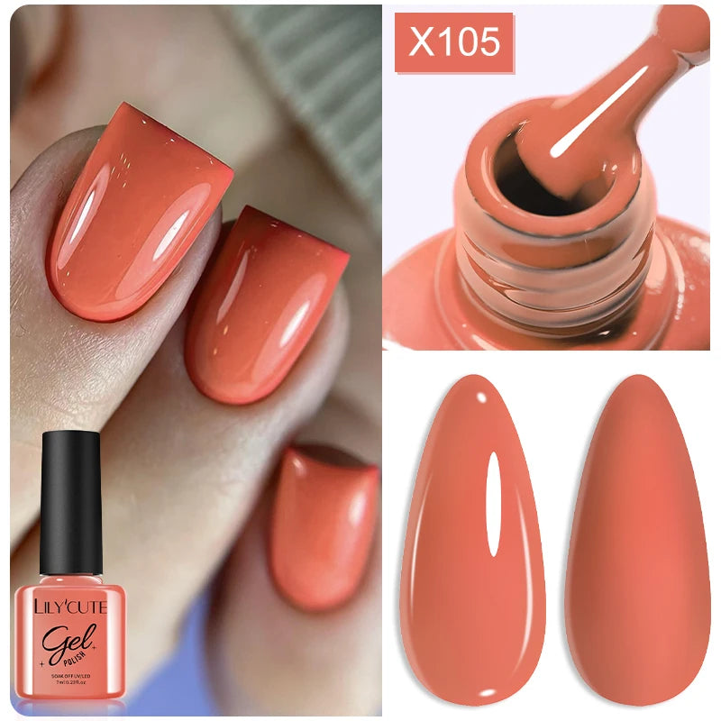 LILYCUTE 7ml Peel Off Base Gel – Clear Semi-Permanent UV Gel