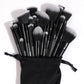 30PCS Professional Makeup Brush Set – Complete Kit with Travel Bag