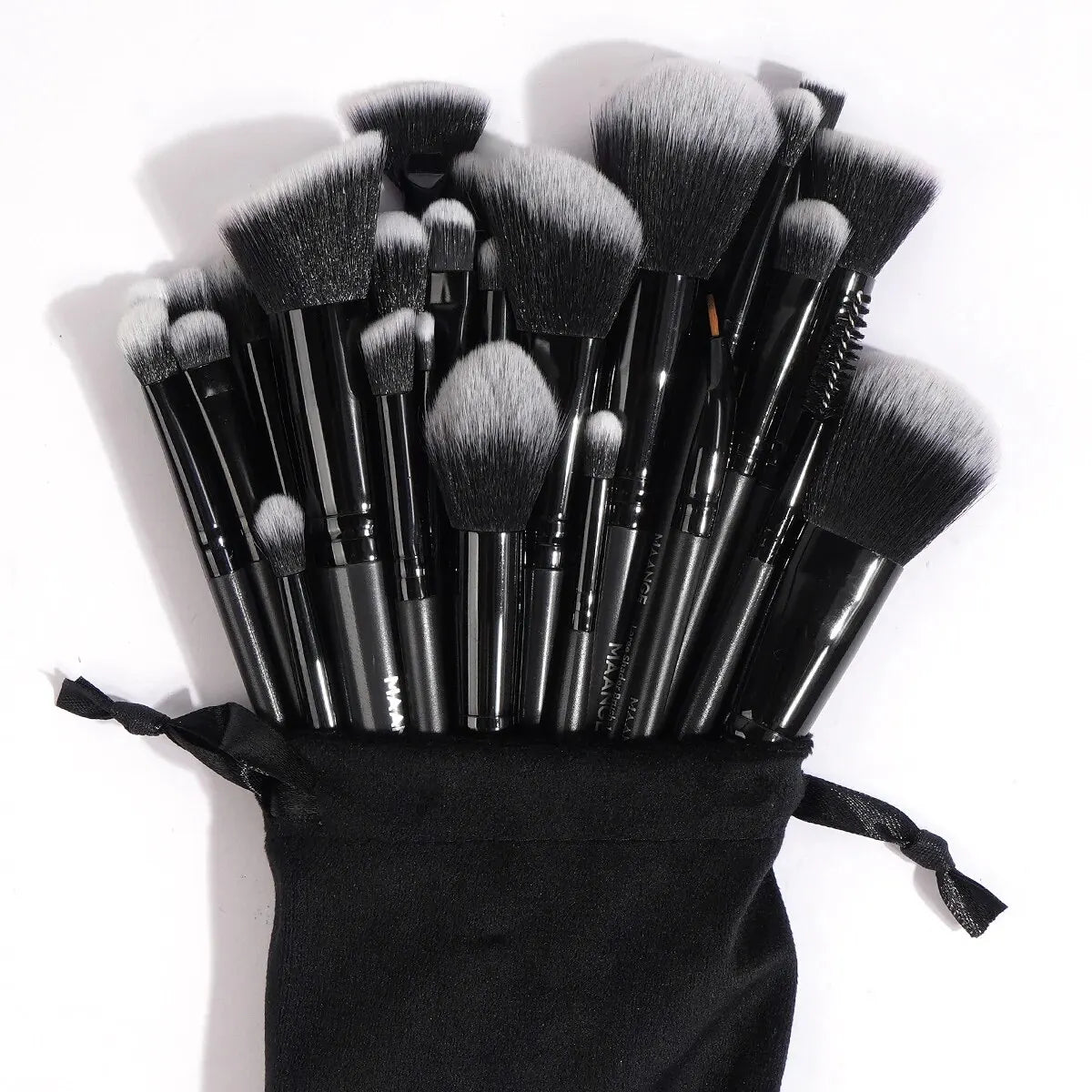 30PCS Professional Makeup Brush Set – Complete Kit with Travel Bag