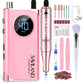 SAVILAND Professional Electric Nail Drill – 40000RPM Rechargeable Nail File