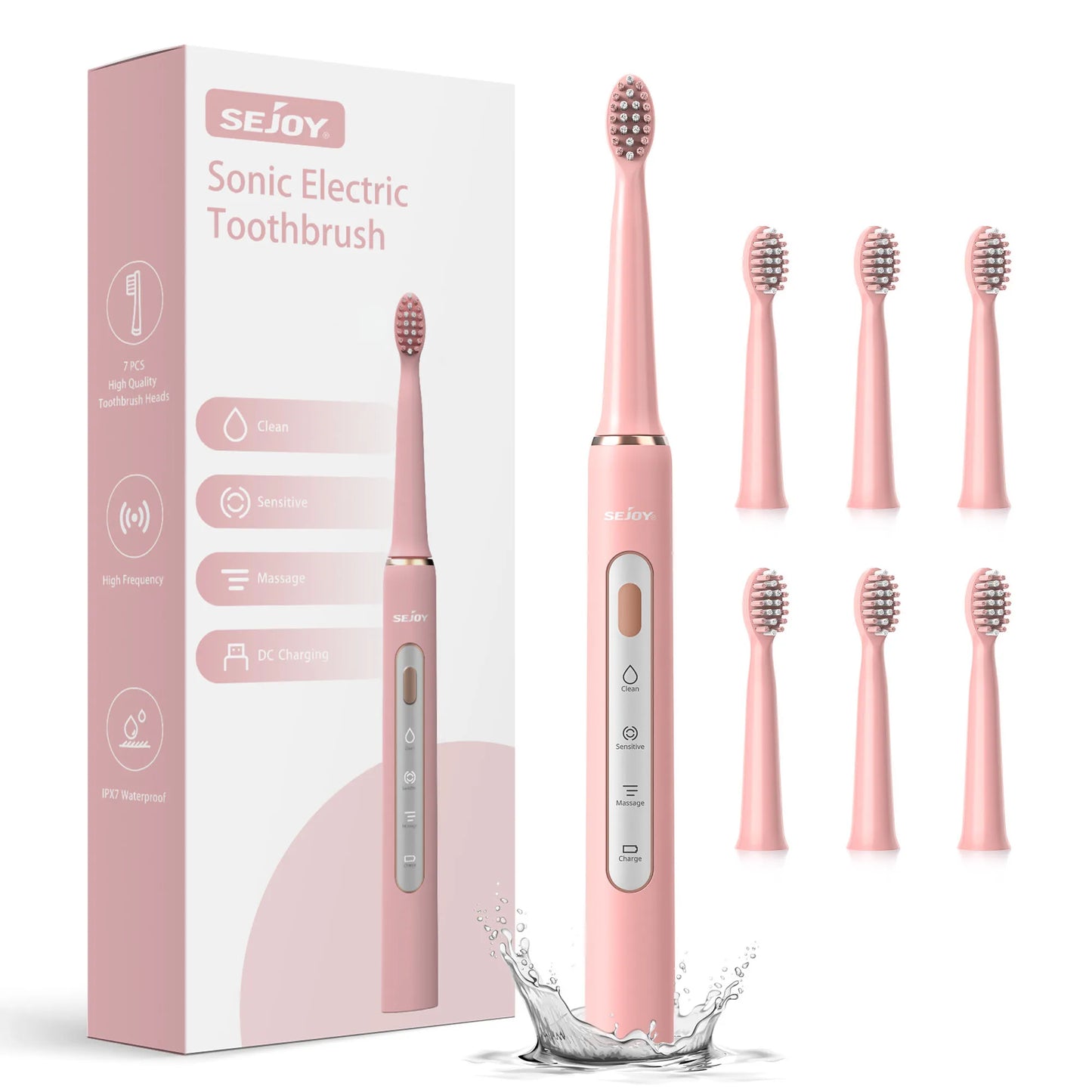 SEJOY Electric Sonic Toothbrush – Smart, Powerful, Reliable