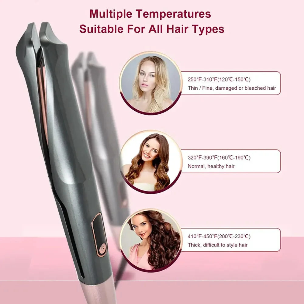 3/4 Inch Tapered Hair Curling Wand – Professional Ceramic Curler