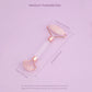 Rose Quartz Face & Gua Sha Roller – Facial, Neck & Body Massage Tool