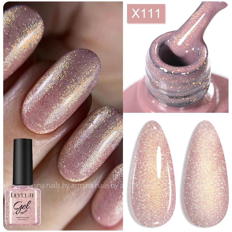 LILYCUTE 7ml Peel Off Base Gel – Clear Semi-Permanent UV Gel