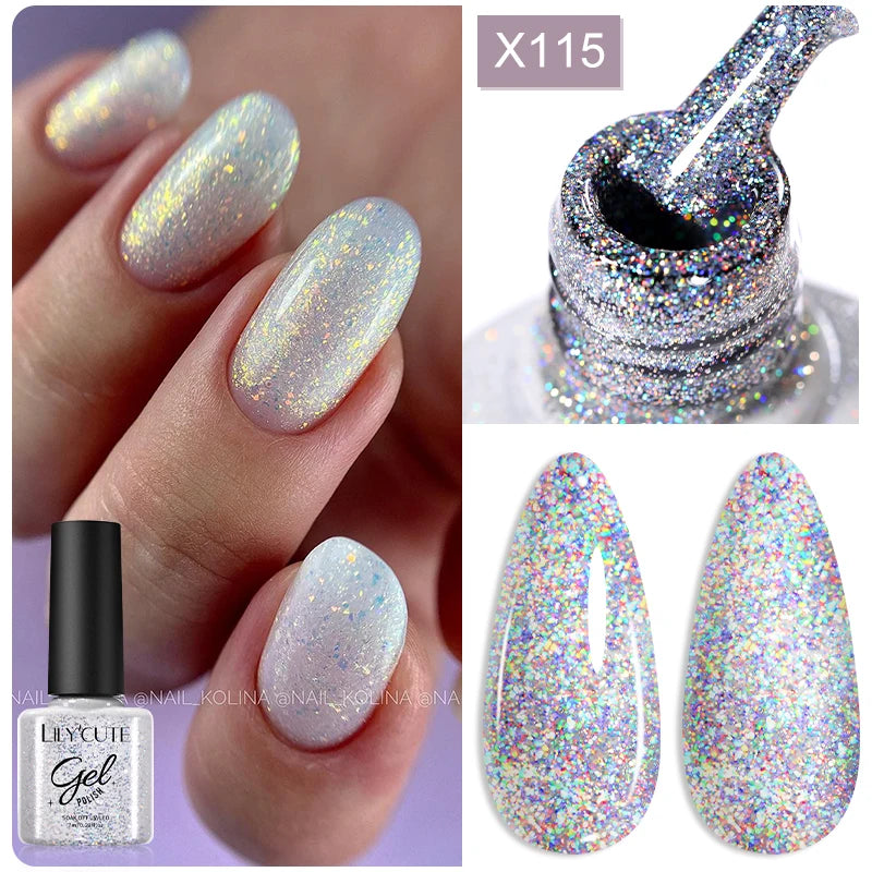 LILYCUTE 7ml Peel Off Base Gel – Clear Semi-Permanent UV Gel