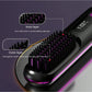 LCD USB Rechargeable Ceramic Ionic Straightening Comb – Wireless Portable Hair Styler