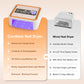 268W Cordless UV Nail Lamp – Rechargeable Gel Nail Light with Rhinestone Design
