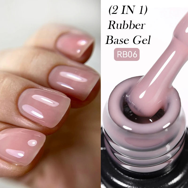 LILYCUTE 7ml Peel Off Base Gel – Clear Semi-Permanent UV Gel