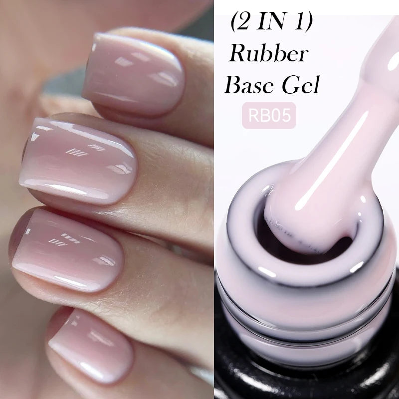 LILYCUTE 7ml Peel Off Base Gel – Clear Semi-Permanent UV Gel
