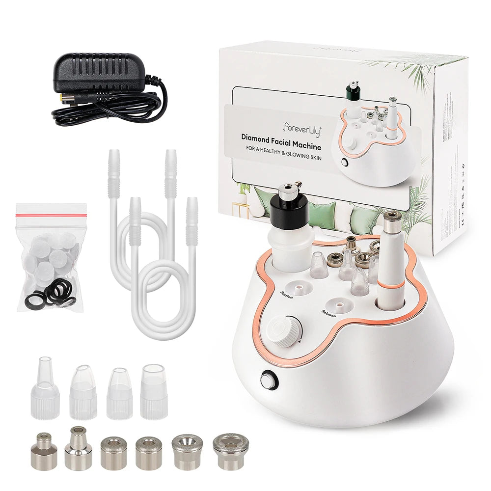 Foreverlily Diamond Facial Peeling Machine – Professional Microdermabrasion & Nano Spray