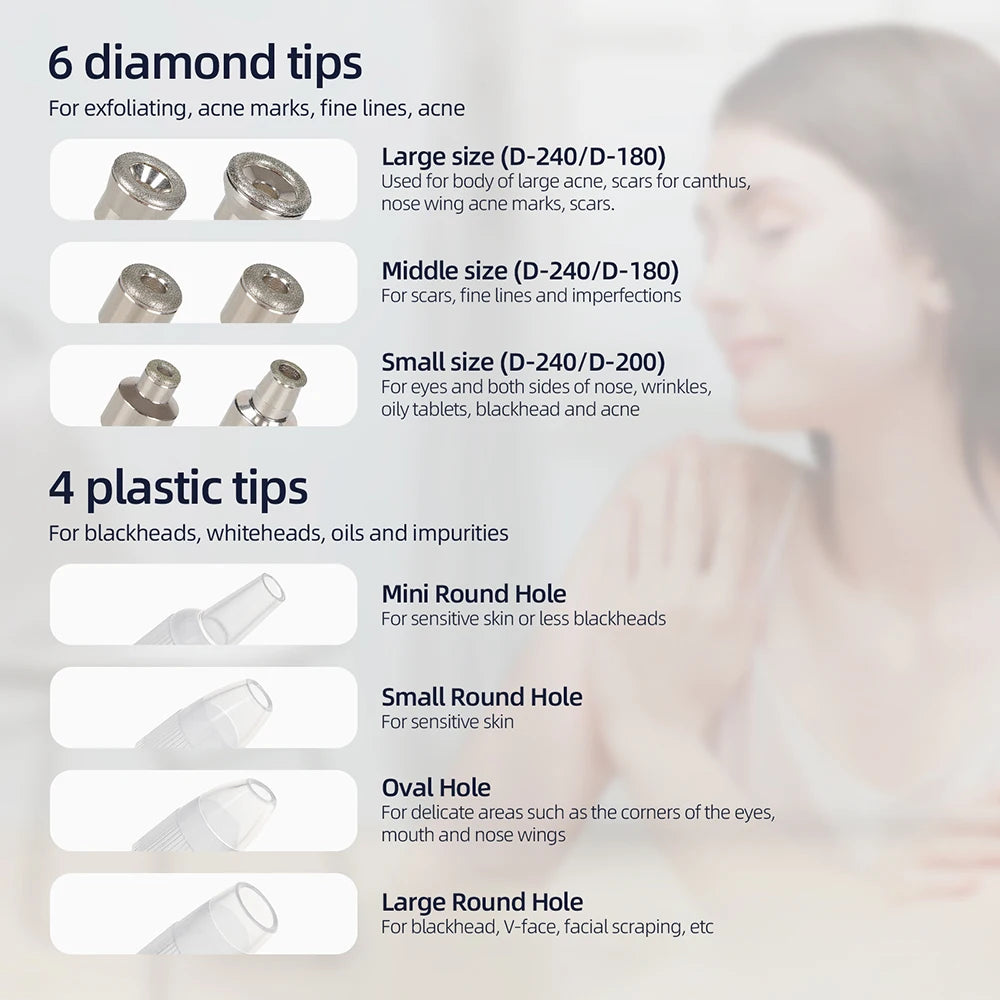 Foreverlily Diamond Facial Peeling Machine – Professional Microdermabrasion & Nano Spray