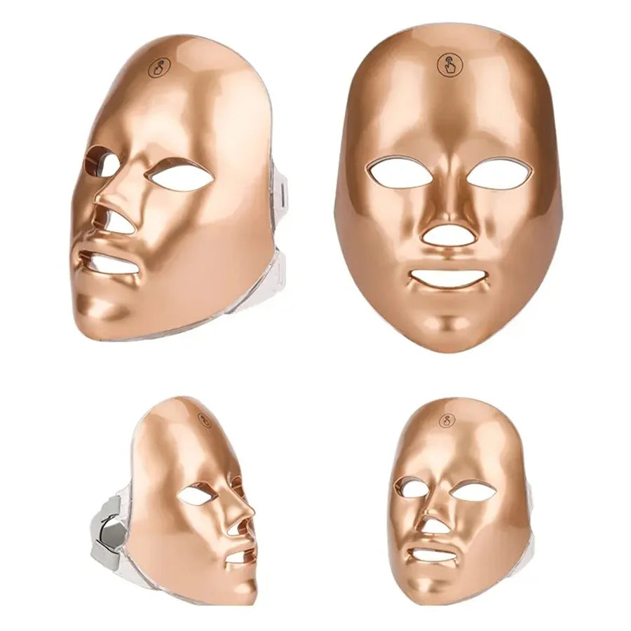 7-Color LED Beauty Mask for Women – USB Rechargeable Facial Care Device
