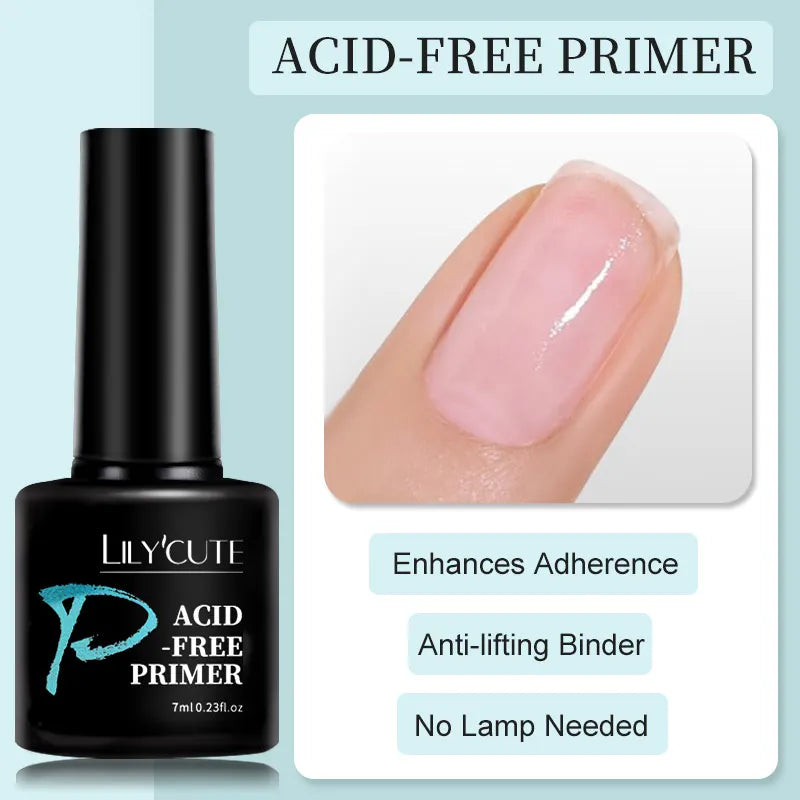 LILYCUTE 7ml Peel Off Base Gel – Clear Semi-Permanent UV Gel