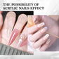 SAVILAND Clear Acrylic Powder – 150g Large Capacity for Nail Art