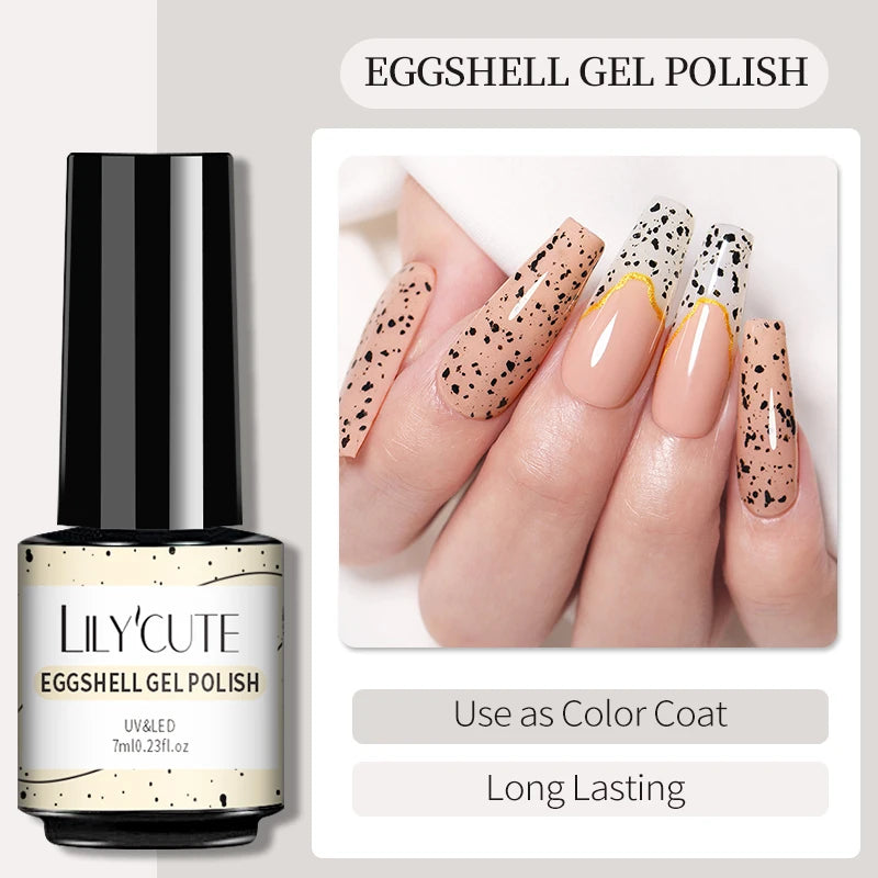 LILYCUTE 7ml Peel Off Base Gel – Clear Semi-Permanent UV Gel
