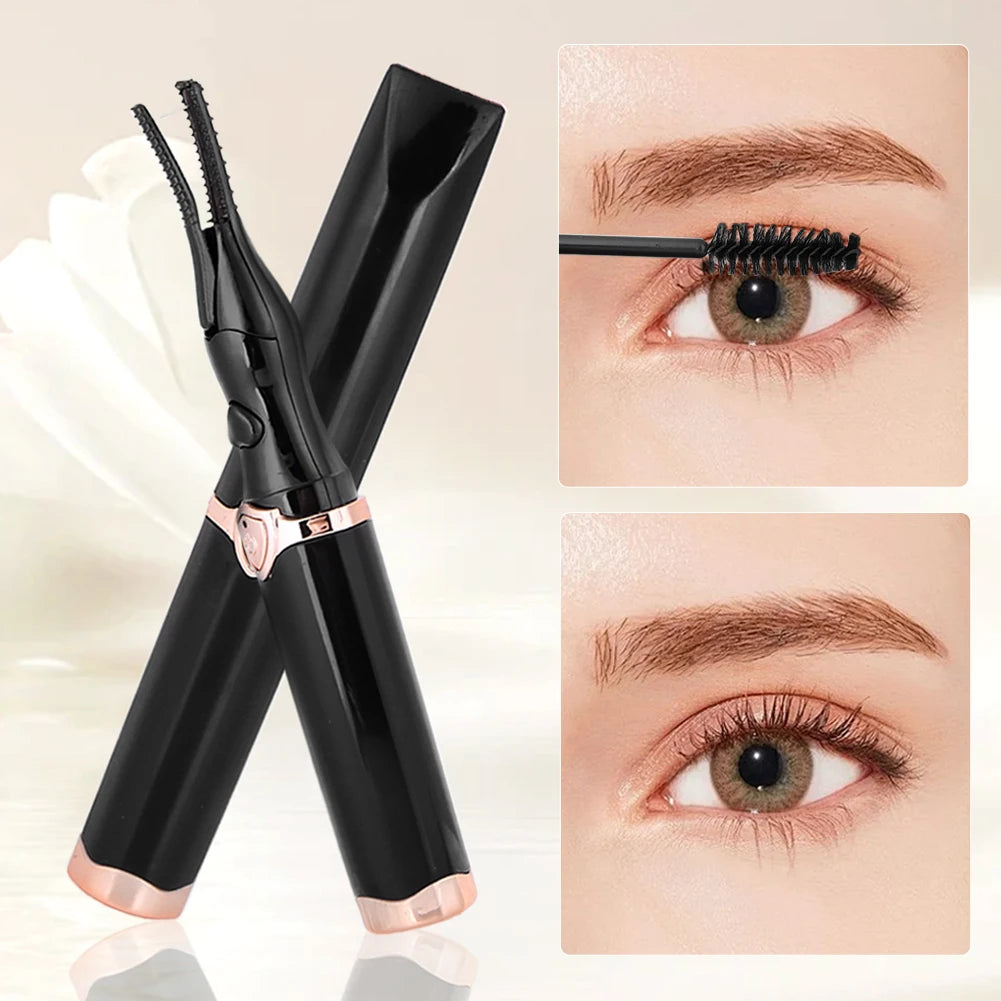 Heated Eyelash Curler – USB Rechargeable, Quick Heating, Long-Lasting Curl