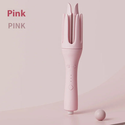 2-in-1 Automatic Rotating Ceramic Curler – Professional 32mm Curling Wand